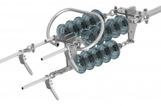 Dead-End Assembly - Angled Suspension Tri-Bundle Conductor 50K-A-VT-32-50